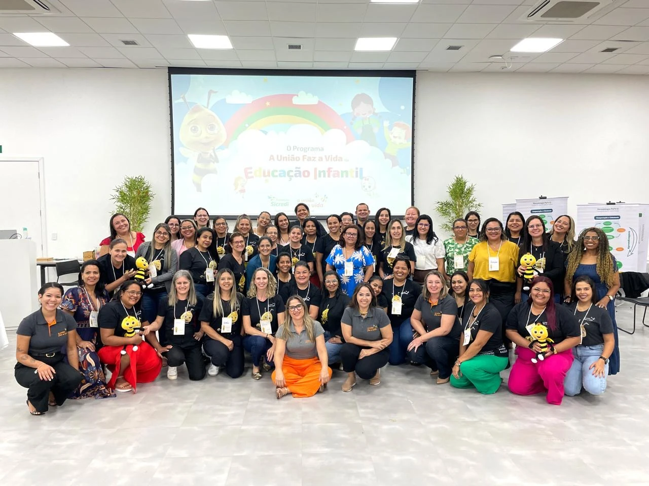 Sicredi Ouro Verde MT realiza habilitação de professores da Educação Infantil para atuar com o Programa A União Faz a Vida